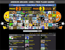 Tablet Screenshot of andkon.com